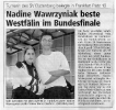 1999 Beim Bundesfinale